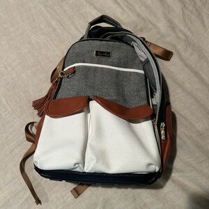 Itzy Ritzy Coffee & Cream Diaper Bag